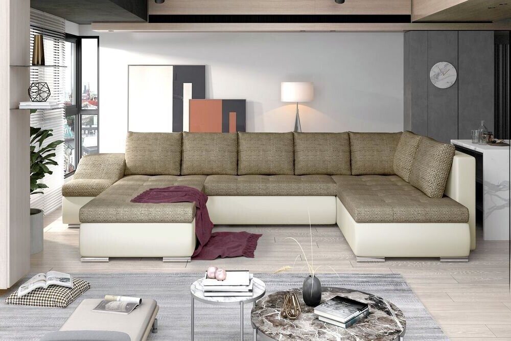 SofaSleep U shaped sofa bed with storage B03/S33