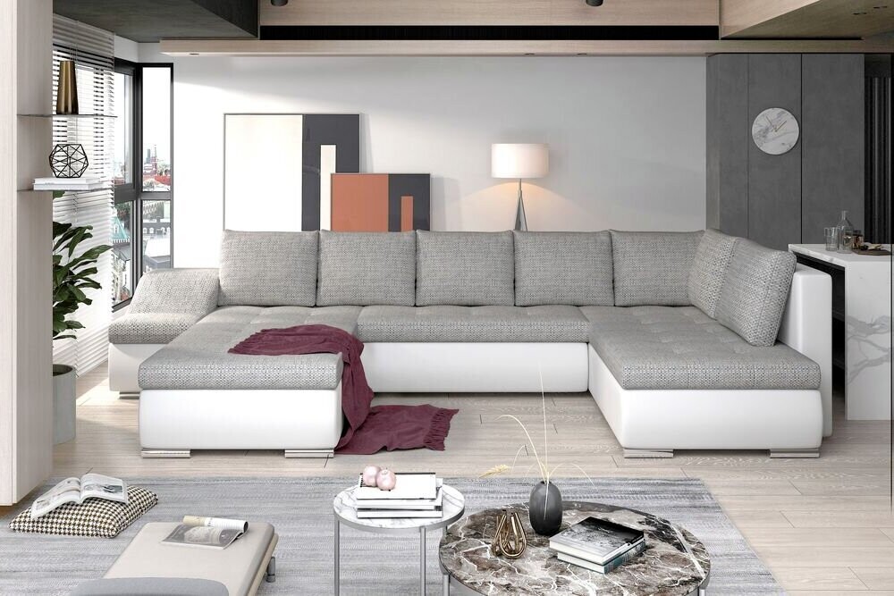 SofaSleep U shaped sofa bed with storage B01/S17