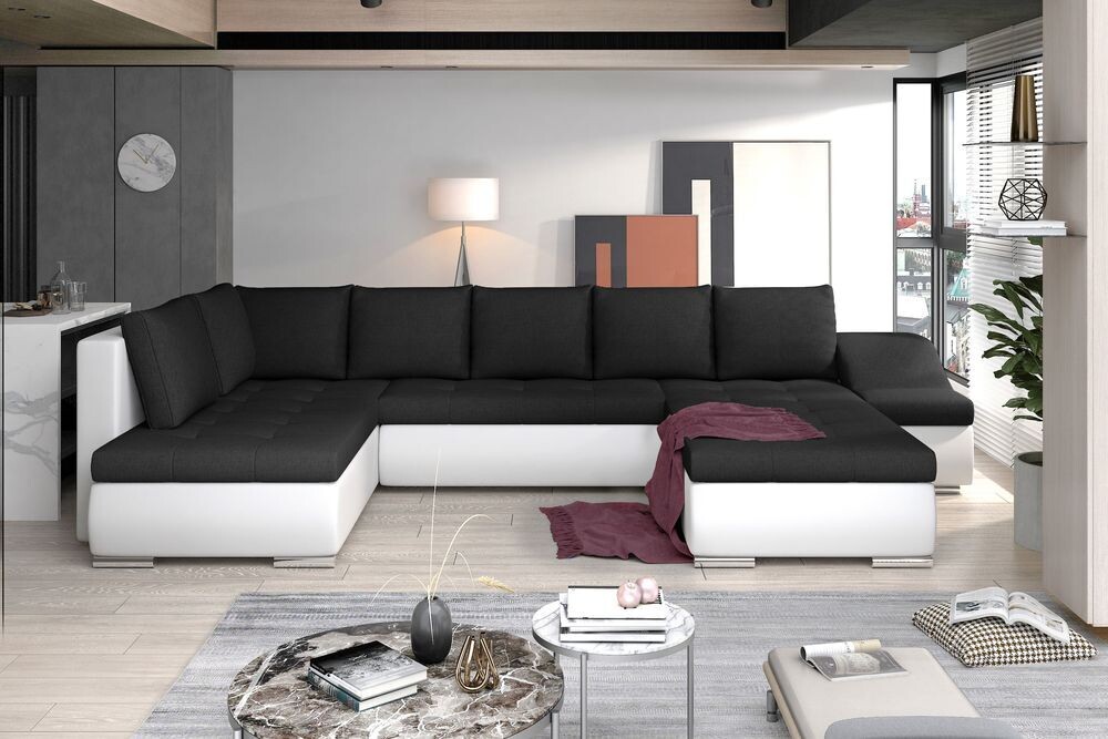 SofaSleep U shaped sofa bed with storage S14/S17