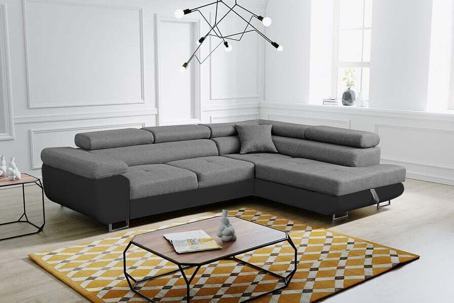 FlexiComfort Corner Sofa bed with Storage