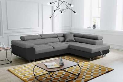 FlexiComfort Corner Sofa bed with Storage