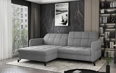 London Two Corner Sofa bed with Storage M84