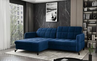 London Two Corner Sofa bed with Storage M77