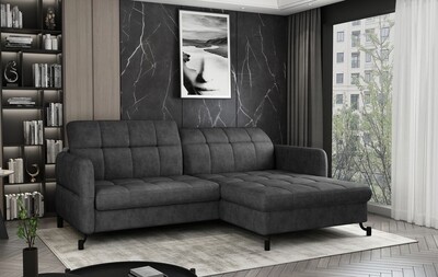 London Two Corner Sofa bed with Storage D96