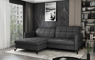 London Two Corner Sofa bed with Storage D96