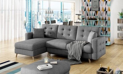 Avero Corner Sofa bed with Storage S05
