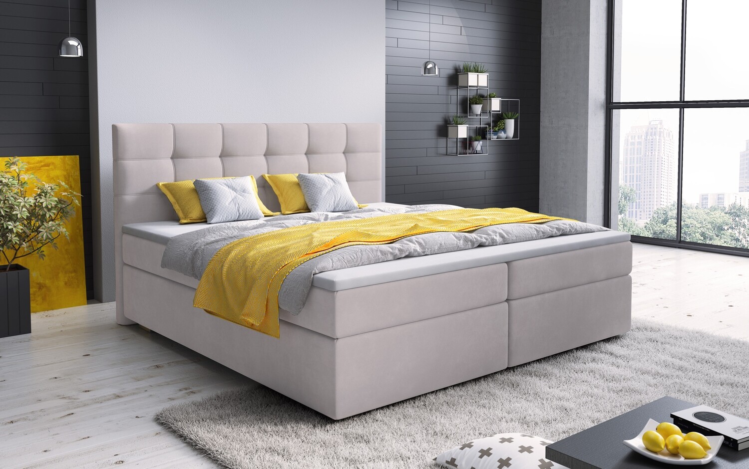 Glove Spring Box Bed IN22