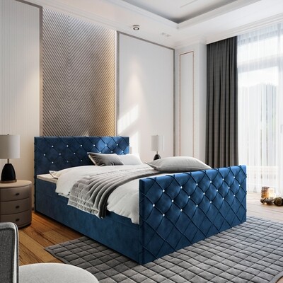 Diamond Spring Box Bed M77