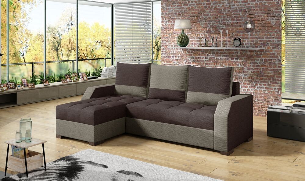 Amelia Corner Sofa bed with Storage MA26/MA23, Corner Side Facing Sofa: Left Corner