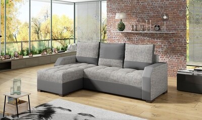Amelia Corner Sofa bed with Storage B01/S29