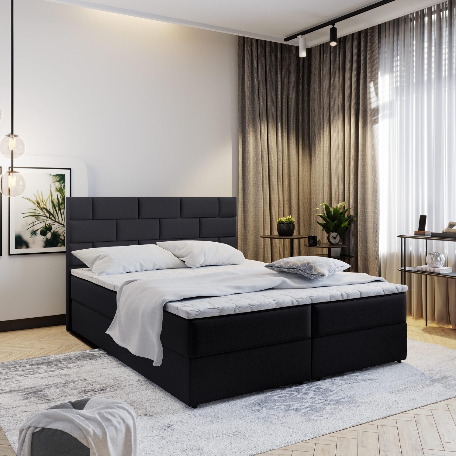 York Spring Box Bed S011