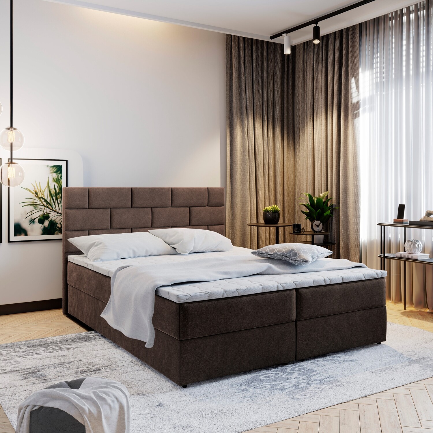 York Spring Box Bed C800