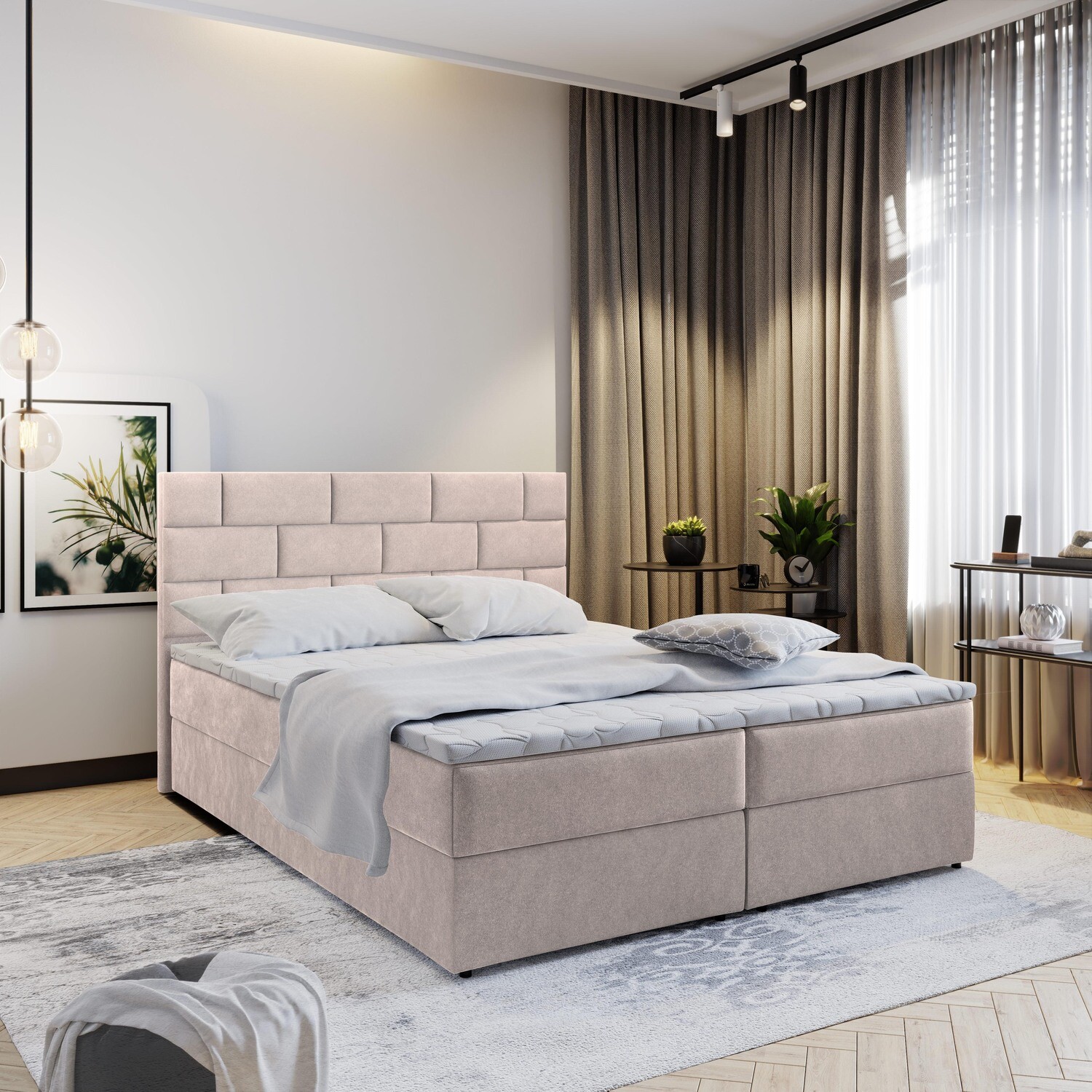 York Spring Box Bed A2