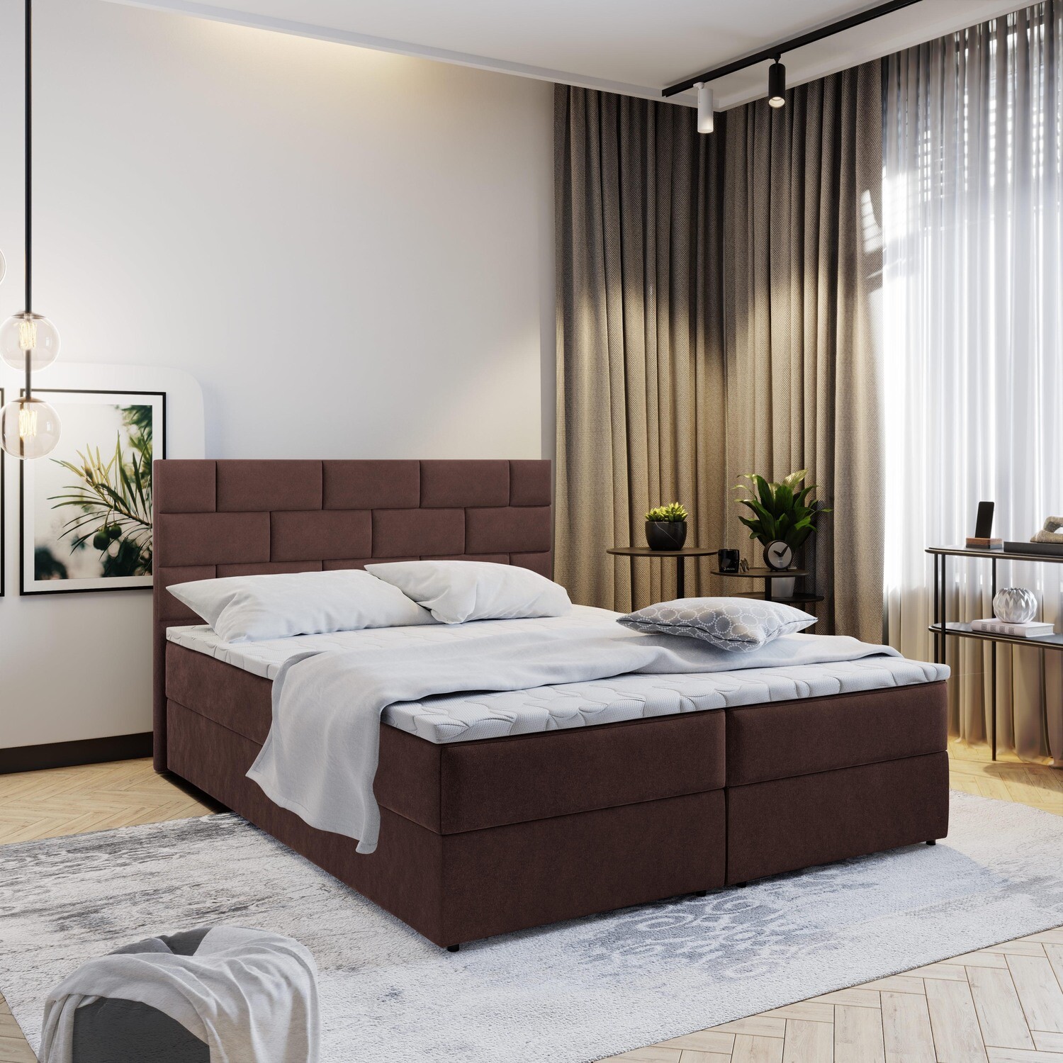 York Spring Box Bed A4