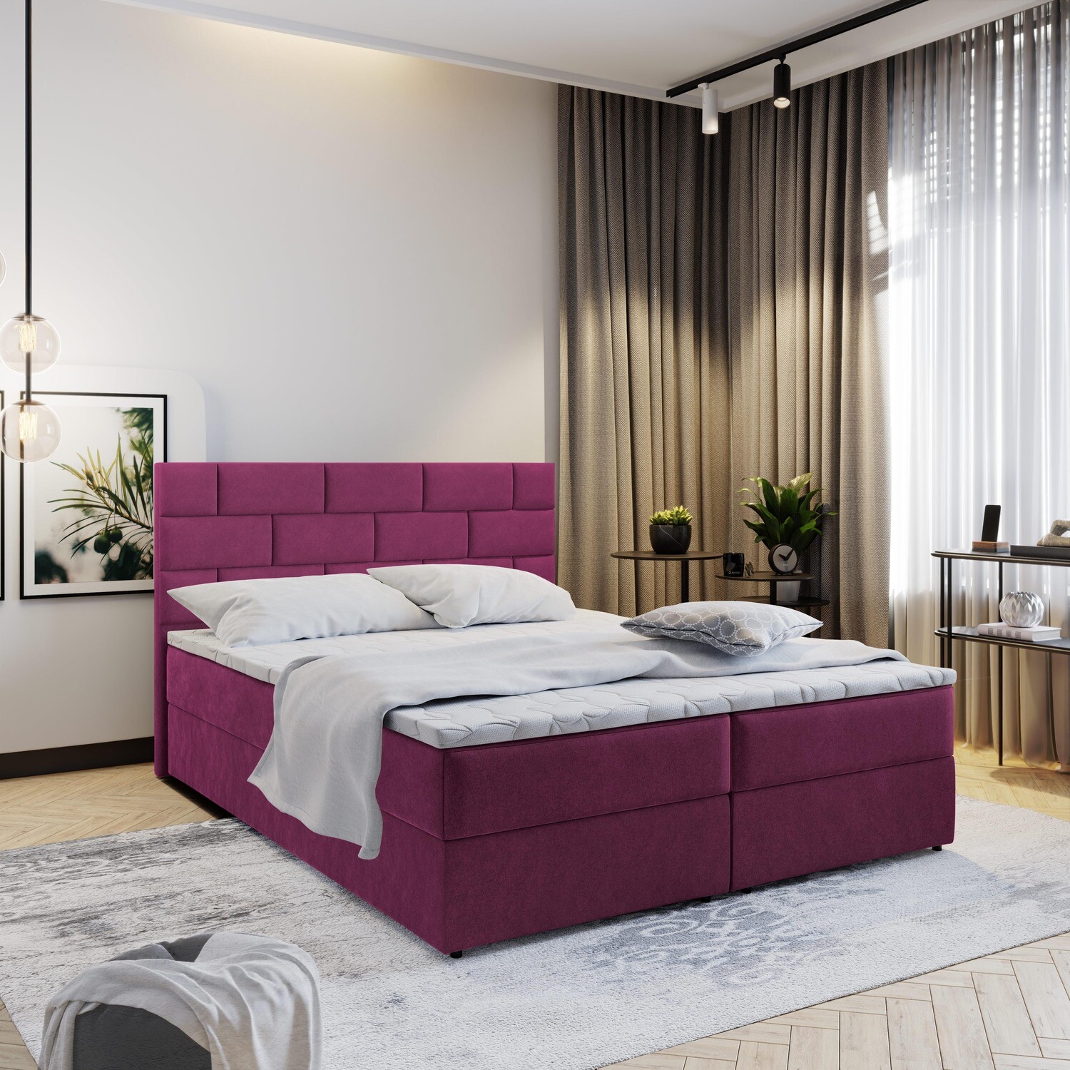 York Spring Box Bed A10