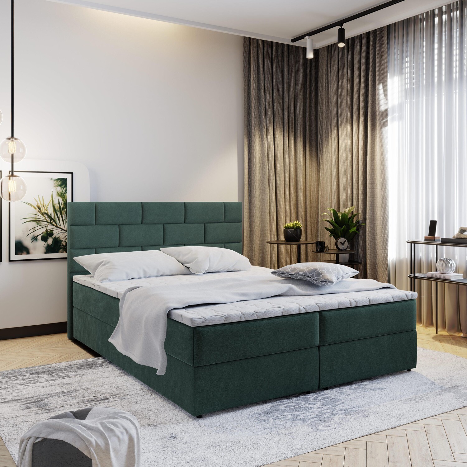 York Spring Box Bed A27