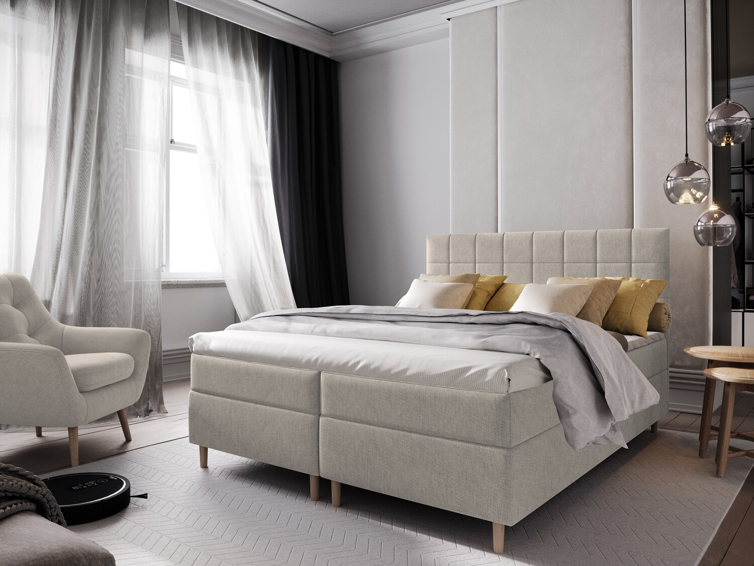 Margate Spring Box Bed IN22