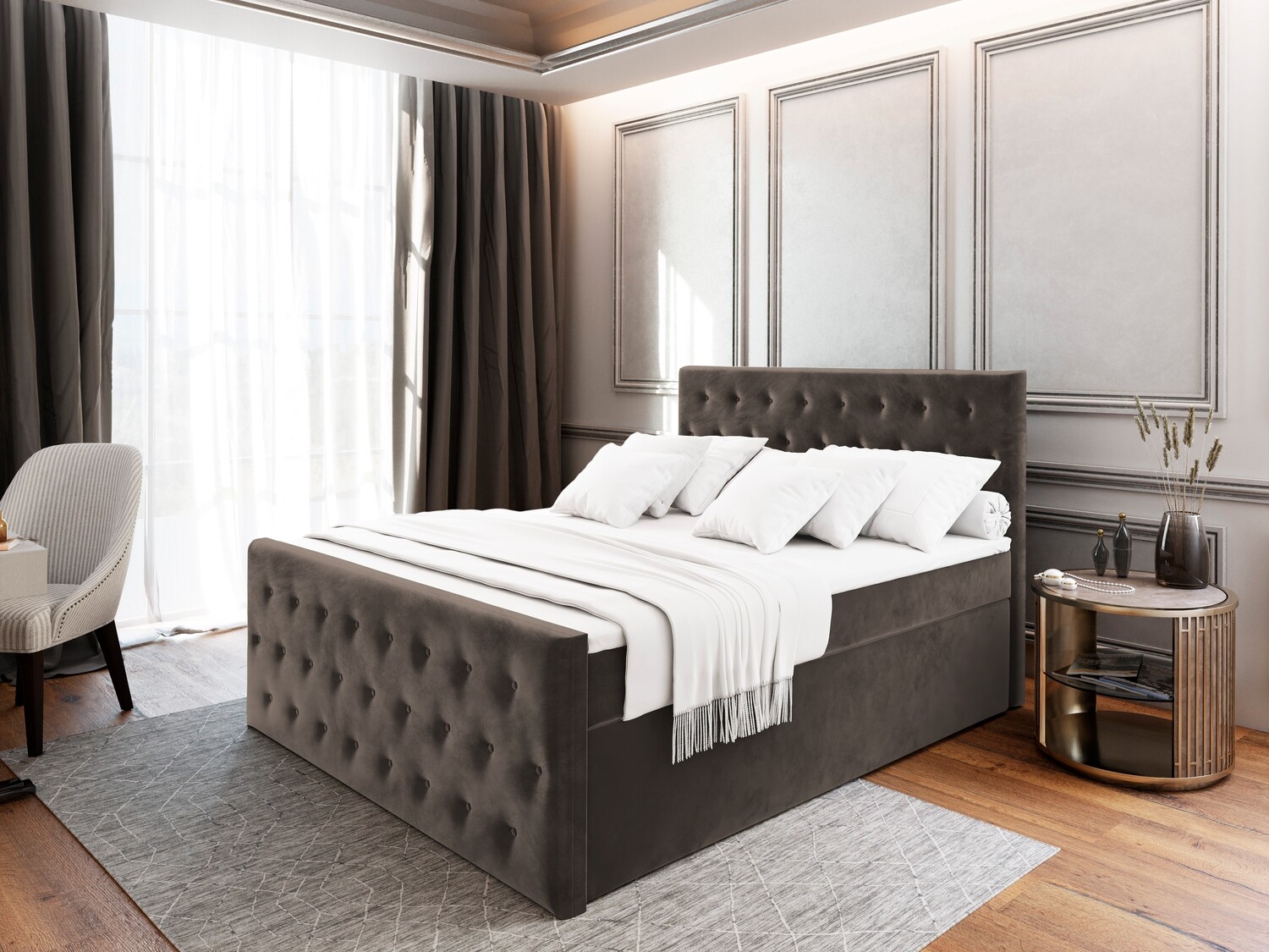 Queen Lift Up Storage Bed CB08