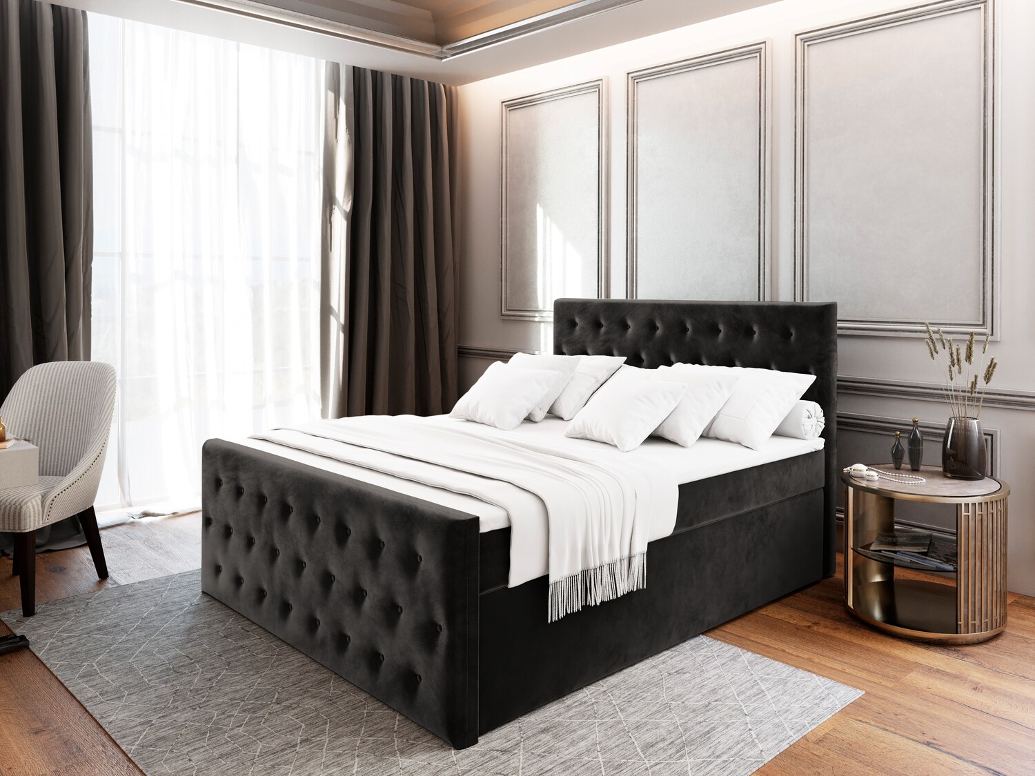 Queen Lift Up Storage Bed CB16