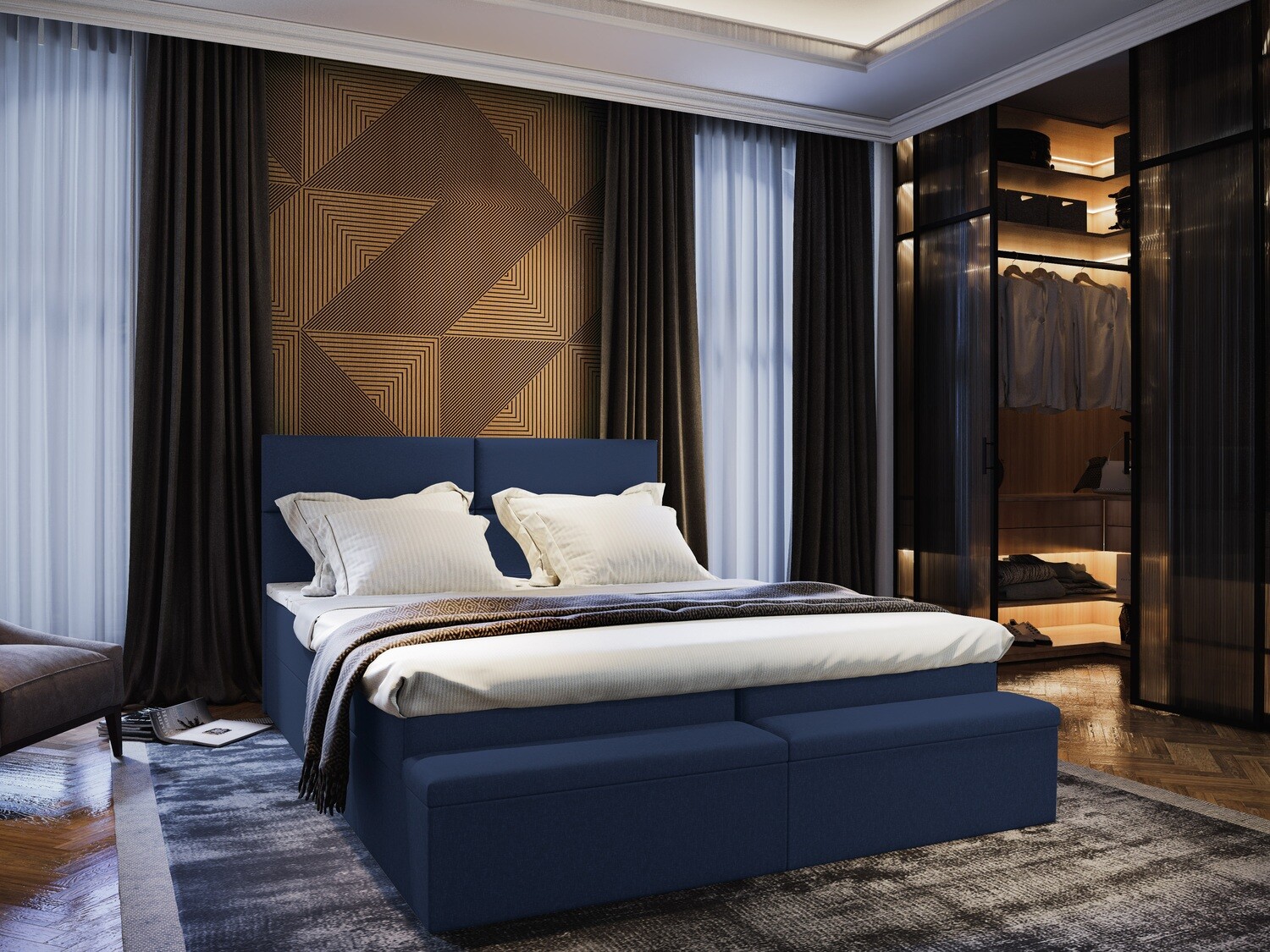 Premium Lift Up Storage Bed S80