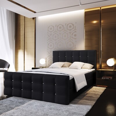 King Spring Box Bed S011