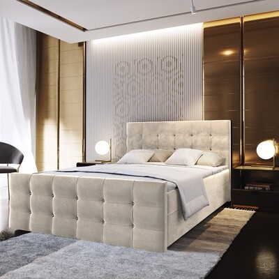 King Spring Box Bed C10