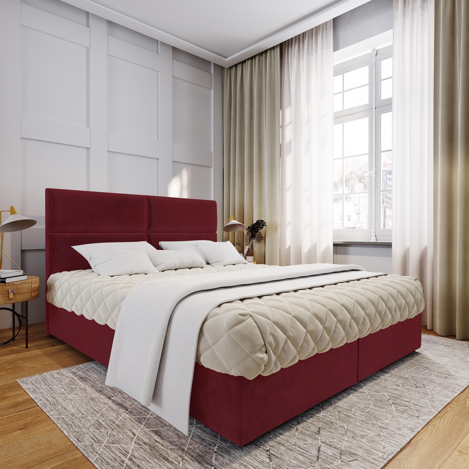 Emman Spring Box Bed M59