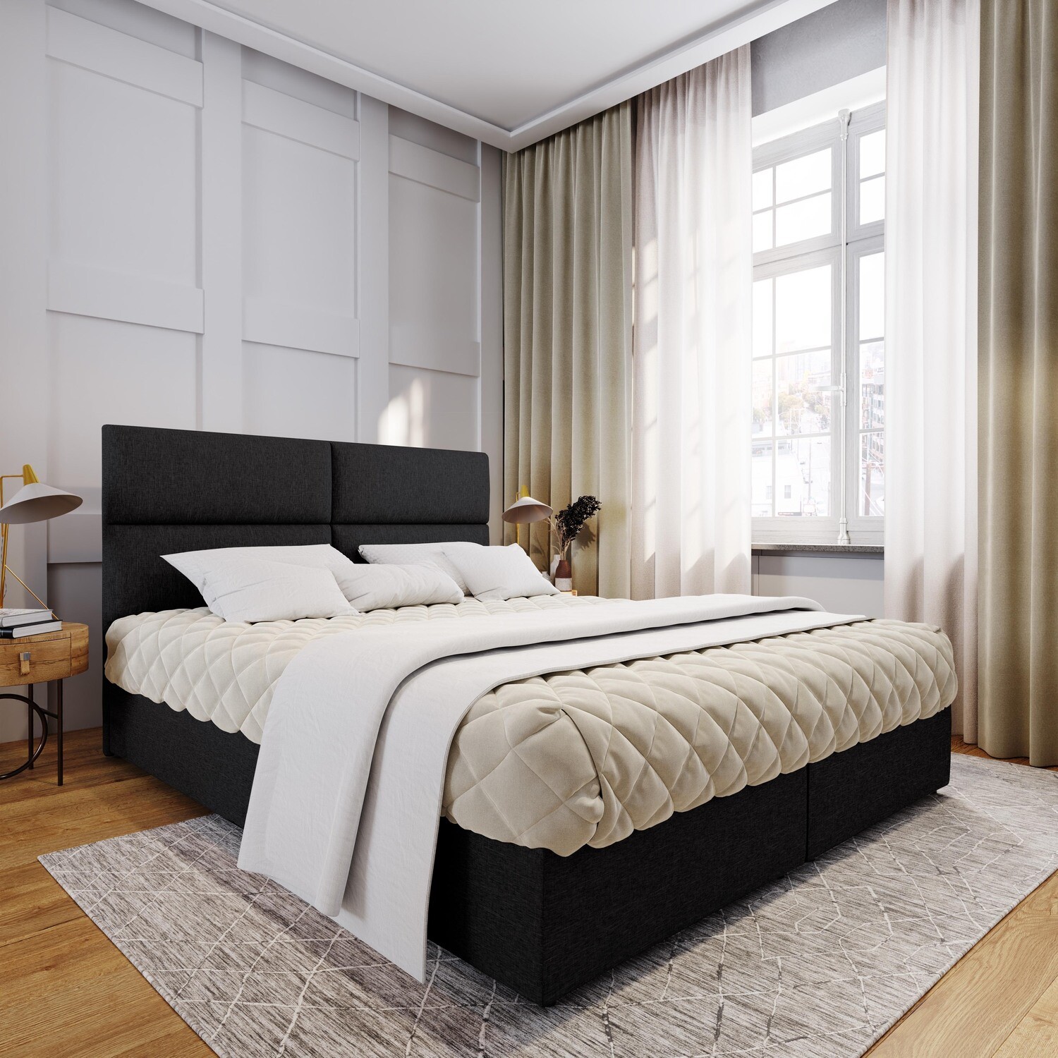 Emman Spring Box Bed S14