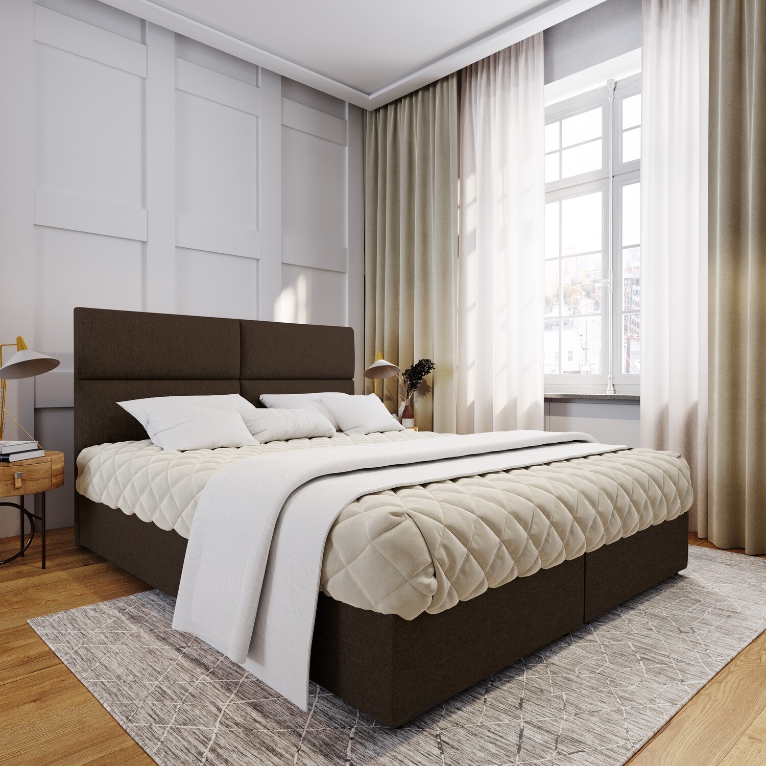 Emman Spring Box Bed S26