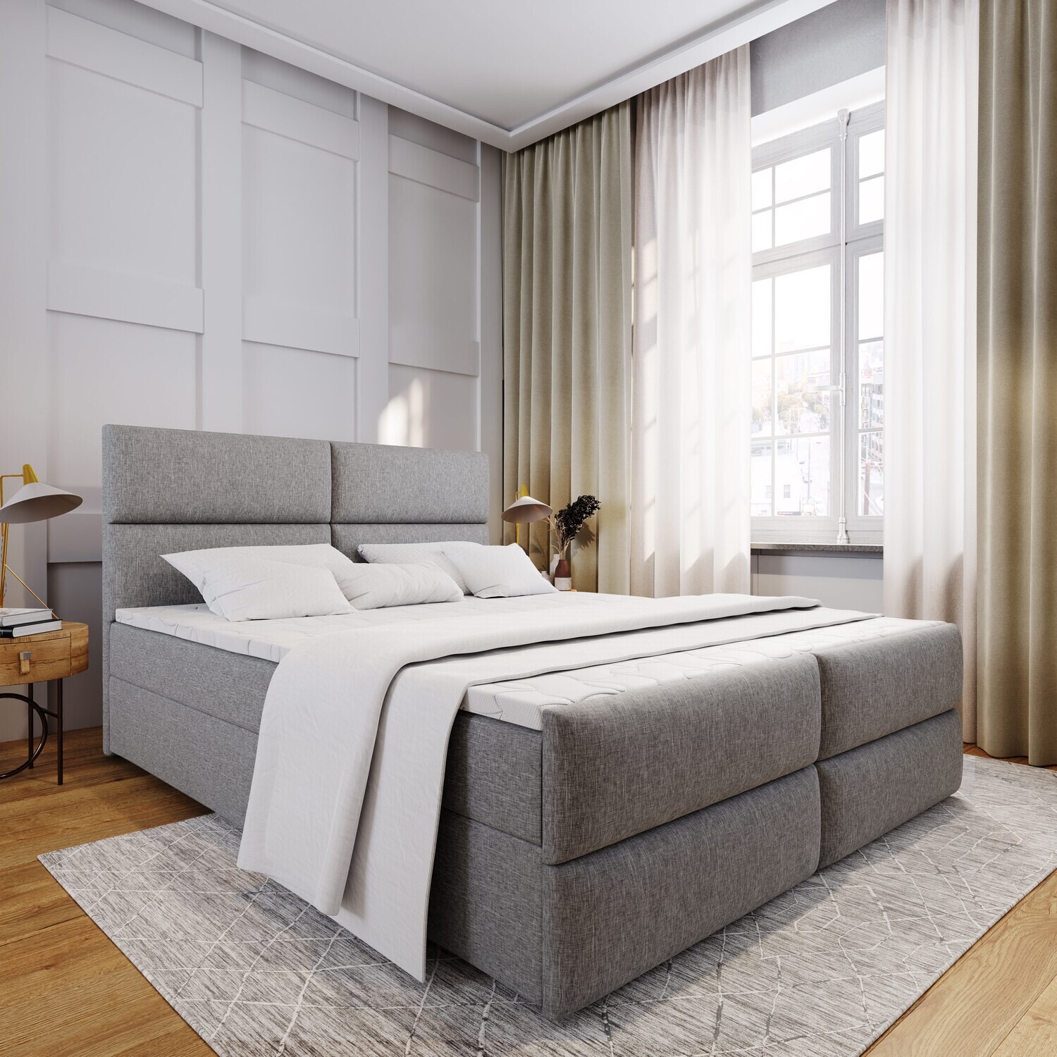 Posh Spring Box Bed S21