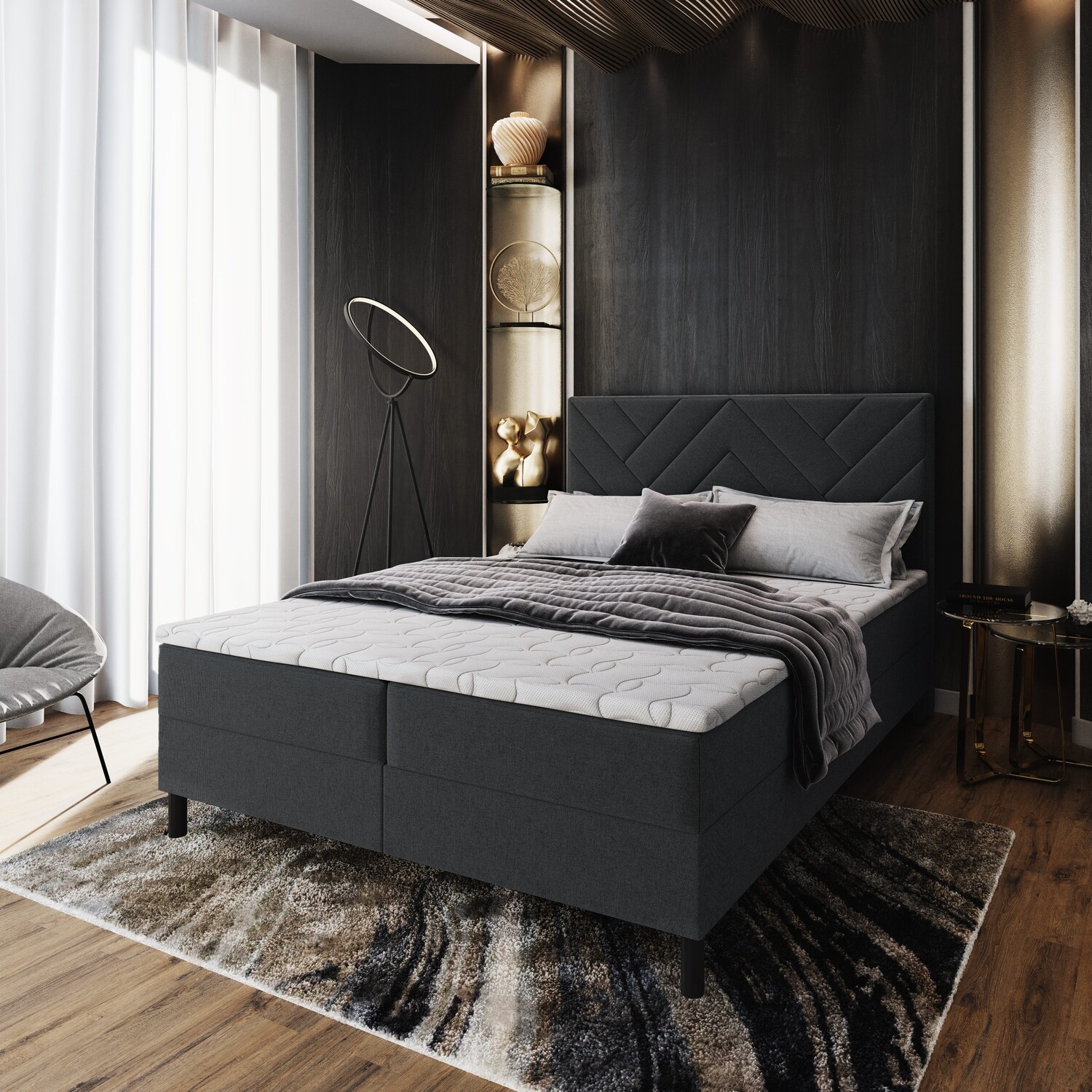 Derby Spring Box Bed MA96