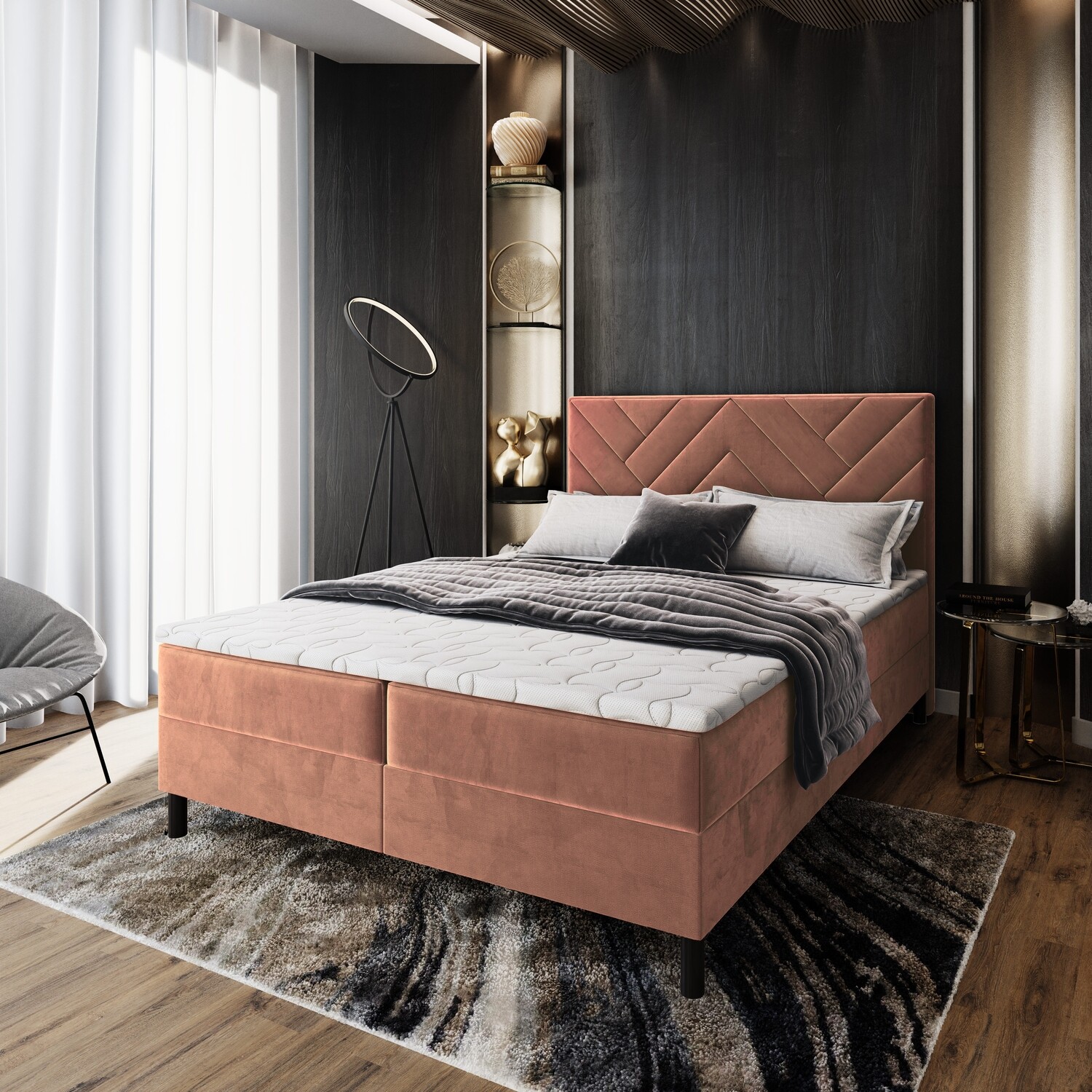 Derby Spring Box Bed M61