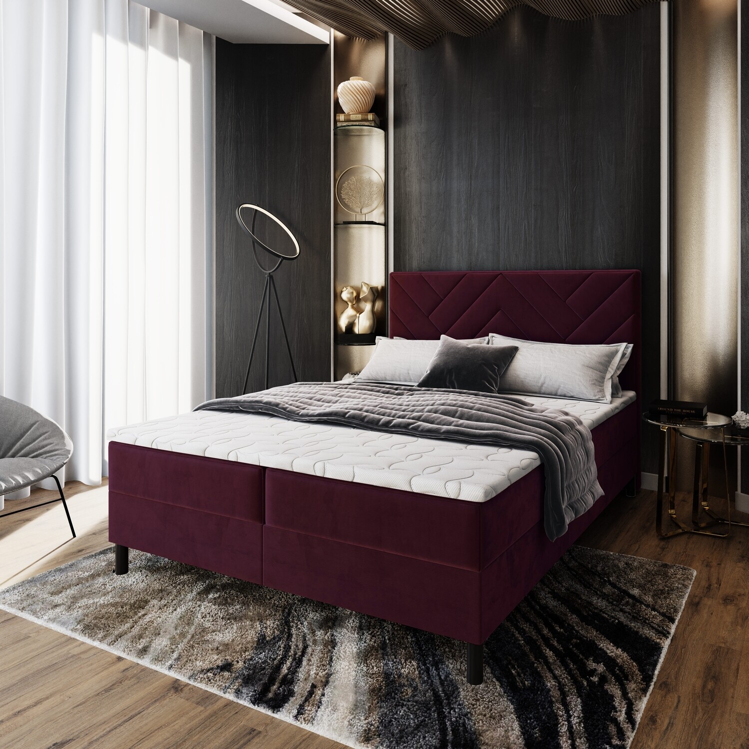 Derby Spring Box Bed M69