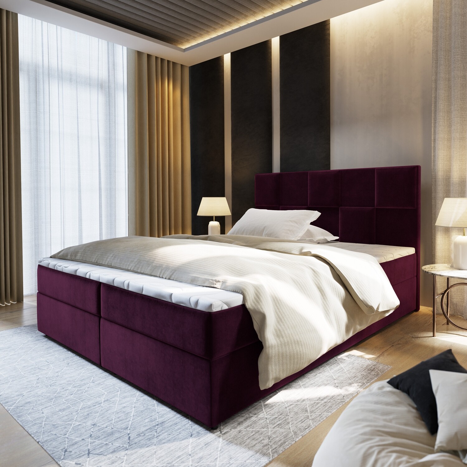 Hamptons Lift Up Storage Bed K03