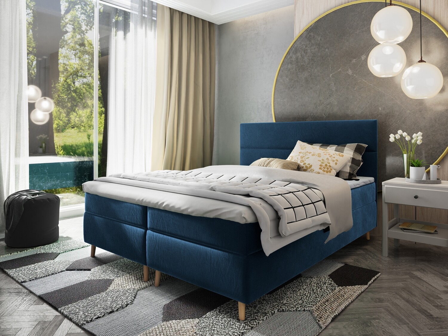 Quid Spring Box Bed K05