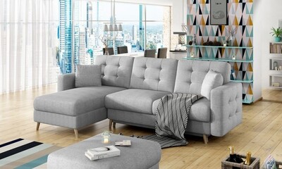 Avero Corner Sofa bed with Storage S21