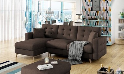 Avero Corner Sofa bed with Storage S16
