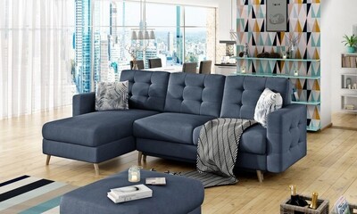 Avero Corner Sofa bed with Storage SR76