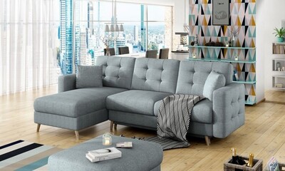 Avero Corner Sofa bed with Storage S72