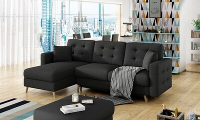 Avero Corner Sofa bed with Storage S14