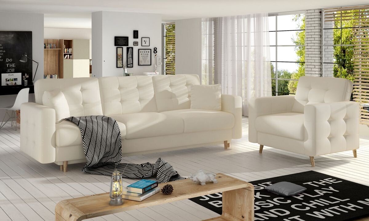 Avero 3 + 1 Seater SO33 Sofa bed Set, Select: 3 + 1 Seater Set