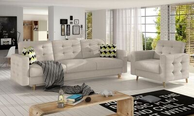 Avero 3 + 1 Seater P02 Sofa bed Set