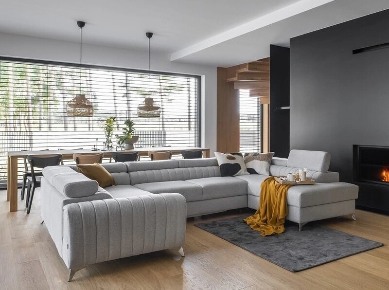 English Classic U Shaped Sofa Bed Collection