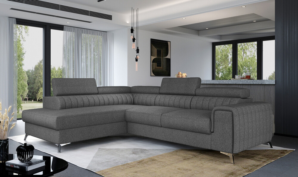 English Classic Corner Sofa bed with Storage i96