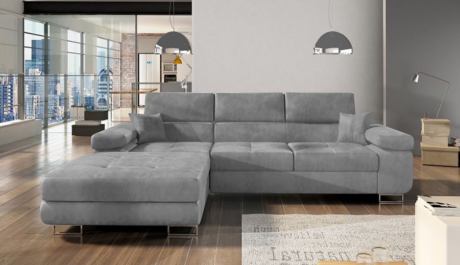 CornerChill Sofa bed with Storage, Corner Side Facing Sofa: Left Corner