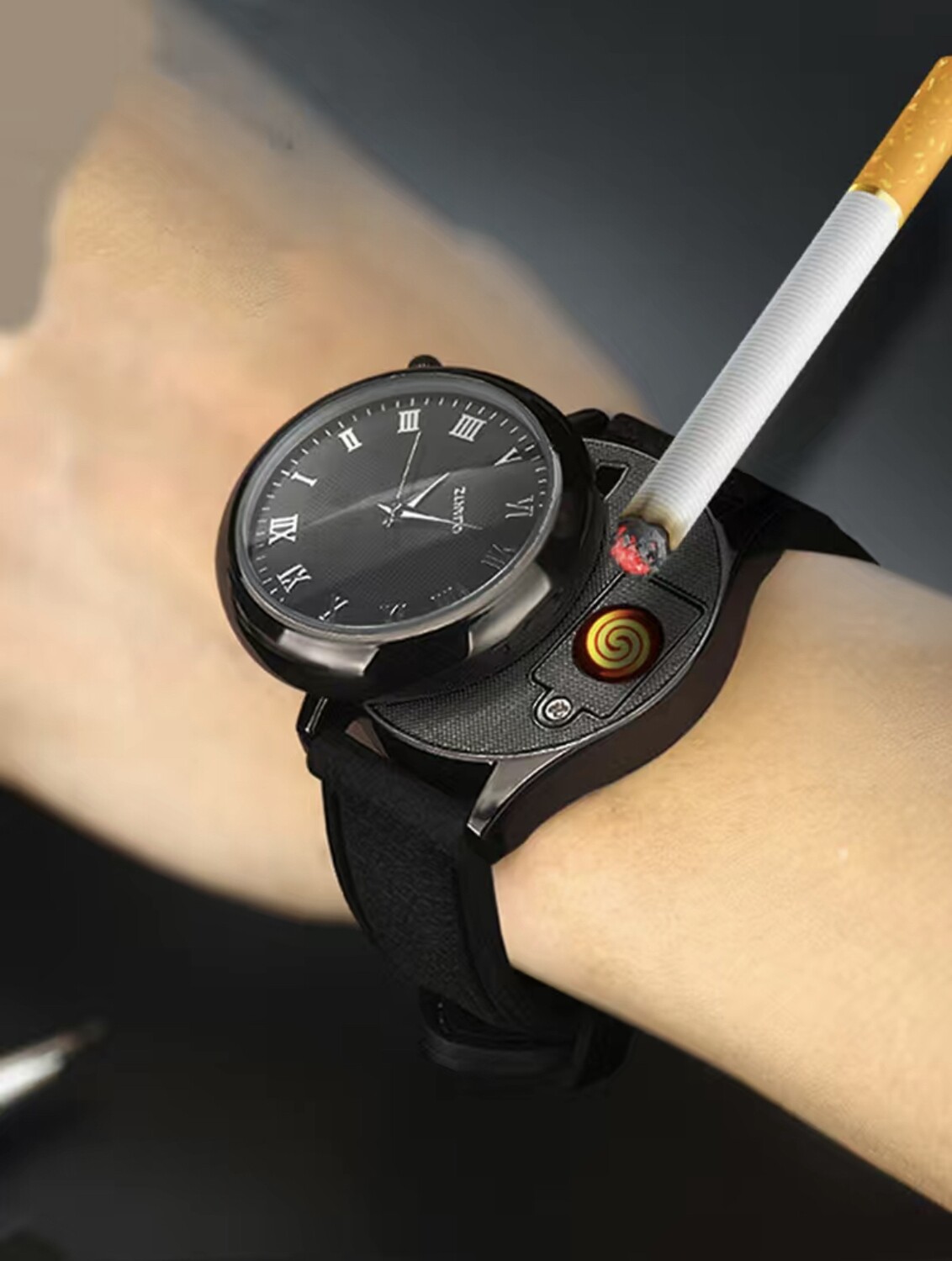 50% OFF 🎁 Men’s Windproof Electric Lighter Watch - Was $45.99