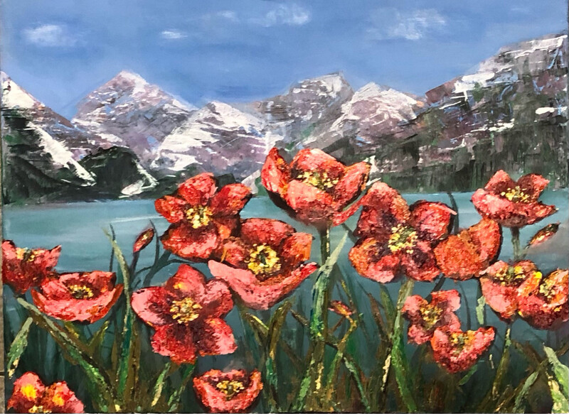 Impasto poppy’s Original Artwork