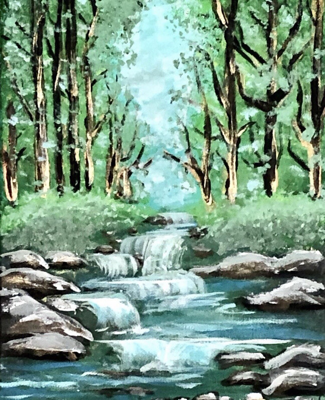 Original Acrylic Landscape Painting
