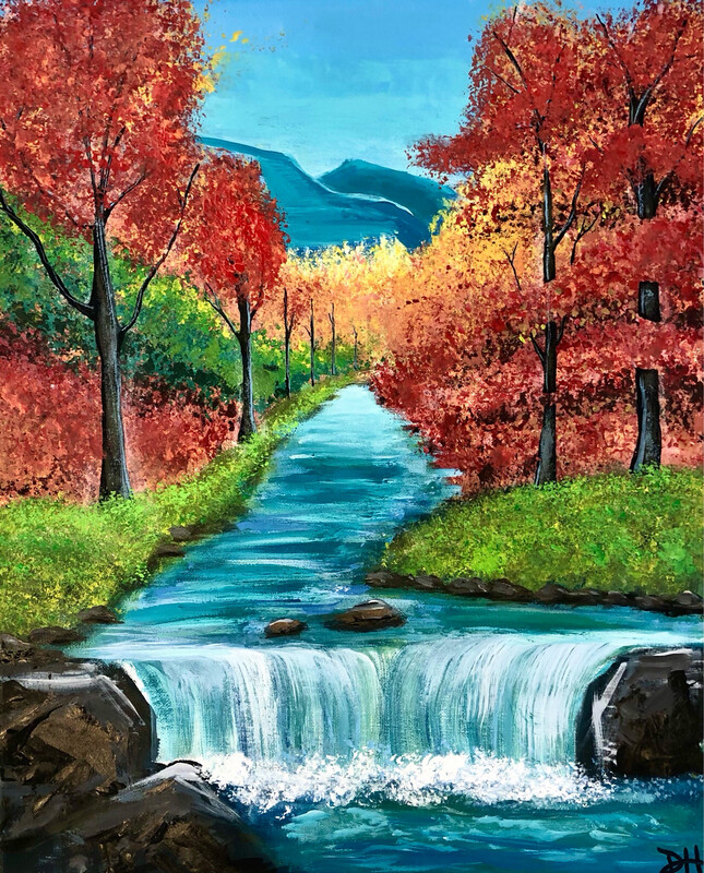 Autumn Acrylic Original Painting