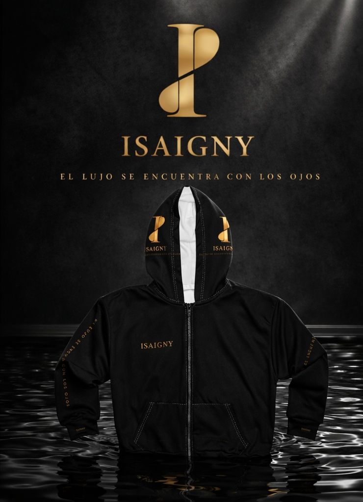 ISAIGNY Signature Luxury Zip Hoodie